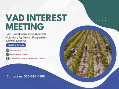 VAD interest meeting in Caswell County