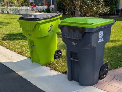 Free clean up week with solid waste and recycling.