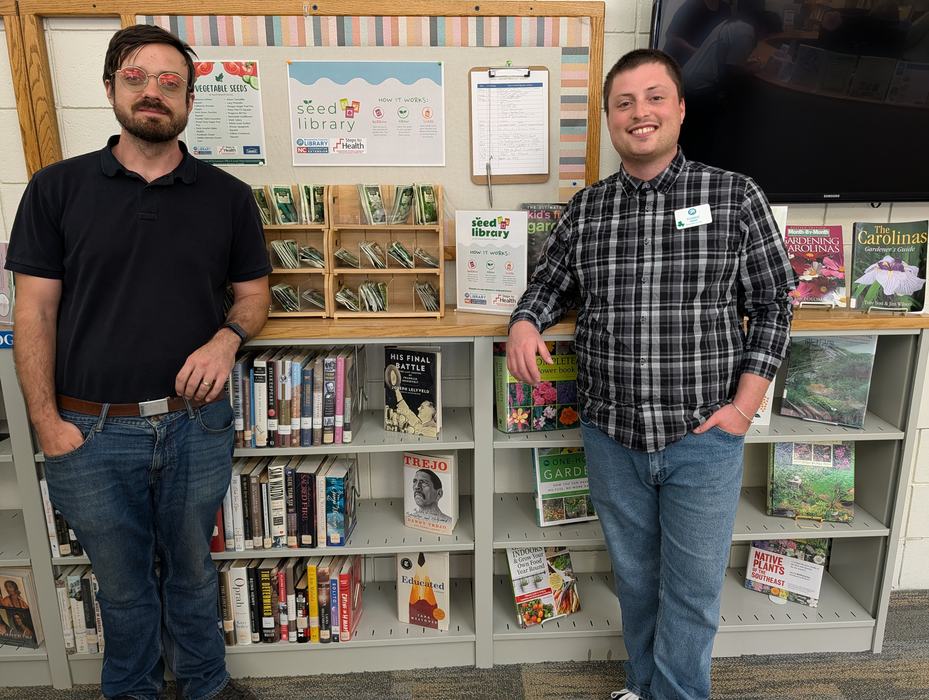 Family and Consumer Science agent working with local Brunswick County libraries to bring Seed Libraries and promote physical activity and community through gardening.