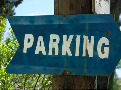 Parking sign