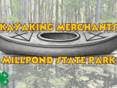 Kayaking Merchants Millpond State Park