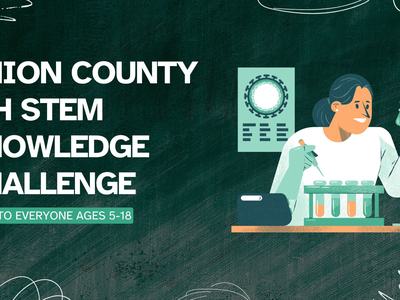 Union County 4-H STEM Knowledge Challenge poster