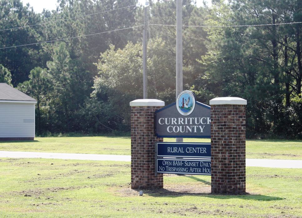 Currituck County sign