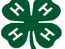 4-H organization green clover logo