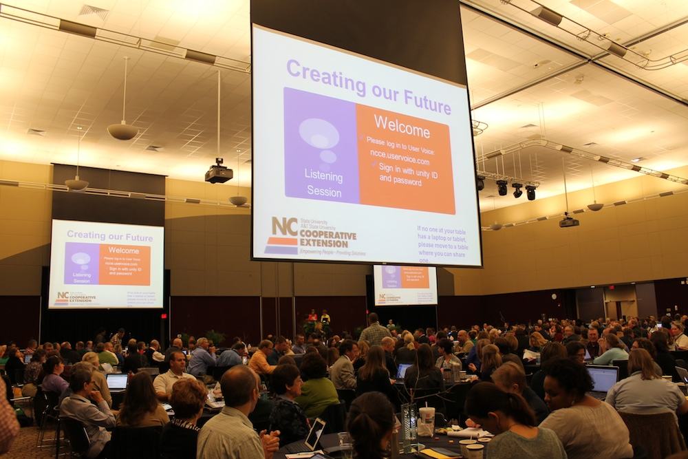 N.C. Cooperative Extension Service_Conference Listening Session_11-6-13