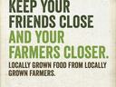 Keep your friends close and your farmers closer — Locally grown food from locally grown farmers