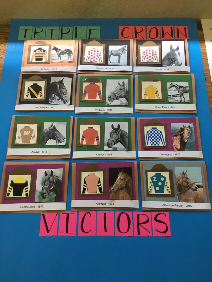 Triple crown victors poster