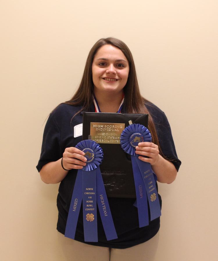 Mixed Division High Individual- Jamie Gillespie, Currituck County