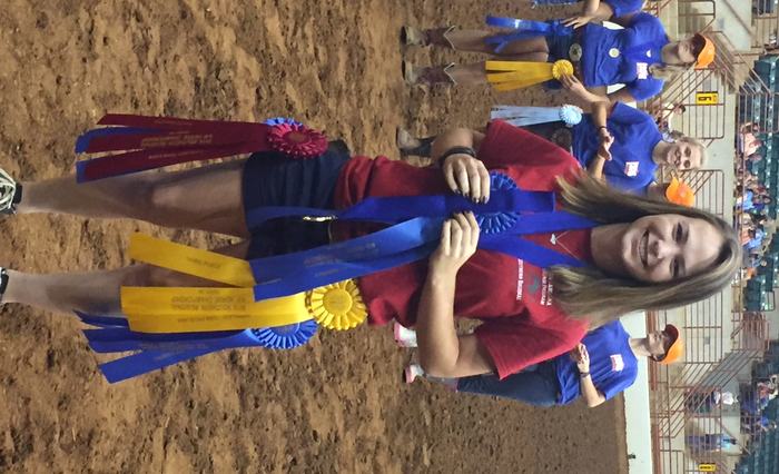 Sierra Simmerman- High Individual Overall in Hippology