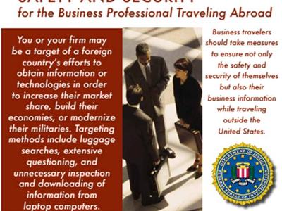 Cover of FBI Brochure