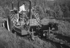 Machine planting of trees