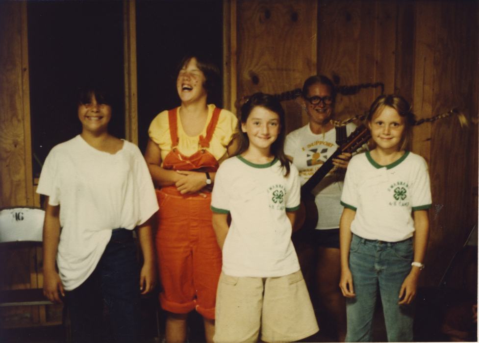4-Hers attending Swannanoa 4-H Camp - 1970s