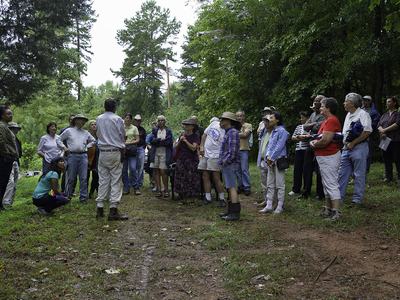 We had about 50 folks turn out for the show and tell to learn about pawpaw production.