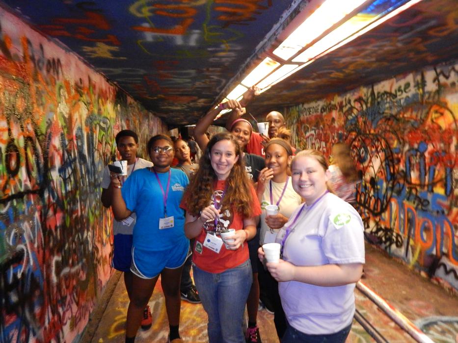 Painting the Free Expression Tunnel