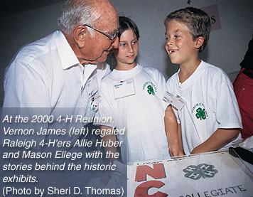 Vernon James and kids