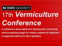 NC State University 17th Vermiculture Conference