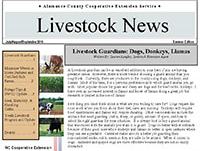 Alamance Livestock News