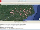 Strawberry Fruit Risk Advisory map