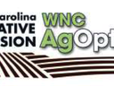 North Carolina Cooperative Extension WNC AgOptions logo with stylized field