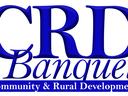 Blue logo reading "CRD Banquet" with subtext "Community & Rural Development"
