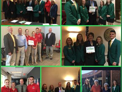 National 4-H Week participants