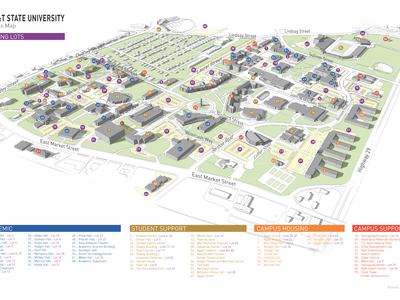 N.C. A&T State University campus map