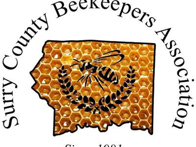 Logo for the Surry County Beekeepers Association