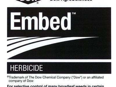 Specimen Label: Dow AgroSciences Embed herbicide label with active ingredient 2,4-D