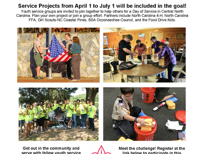 Youth Day of Service flyer