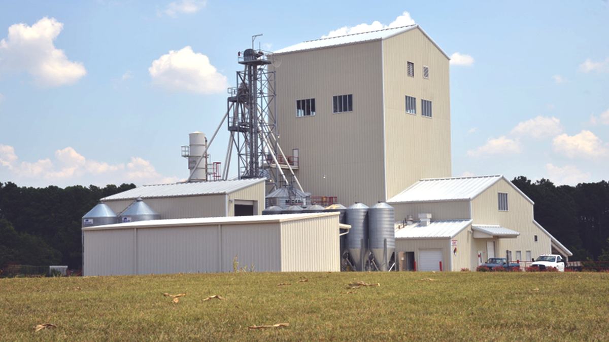 the NC State Feed Mill Education Unit