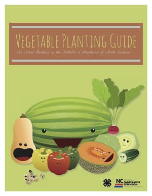 School Garden Veggie Planting Guide (Mountains)