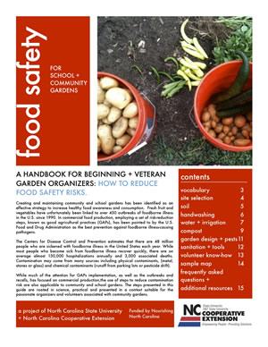Food Safety In School/Community Gardens cover
