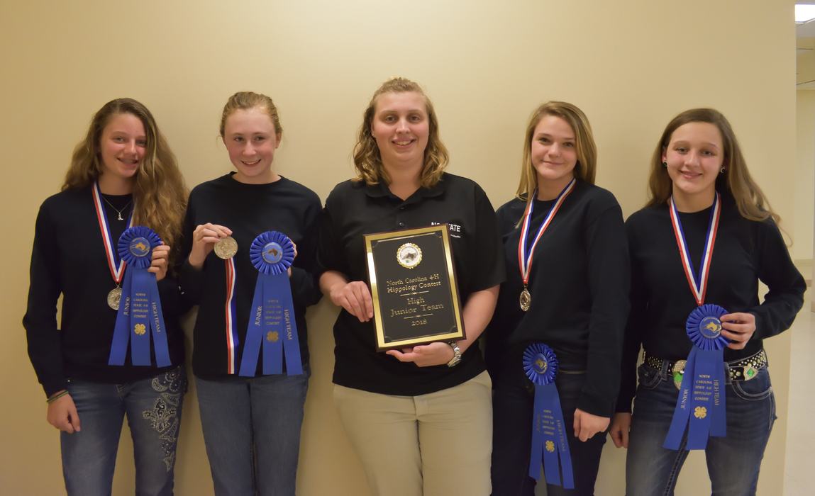 Junior Hippology Champions-Johnston County