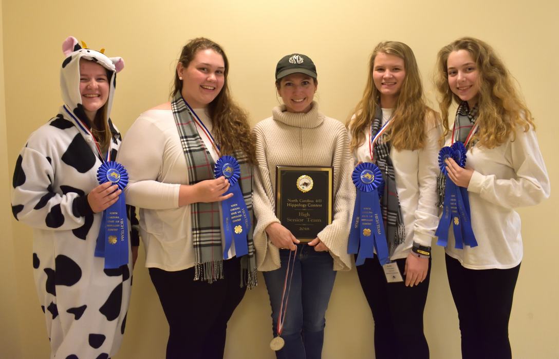 Senior Hippology Champion Team- Wake County” width=