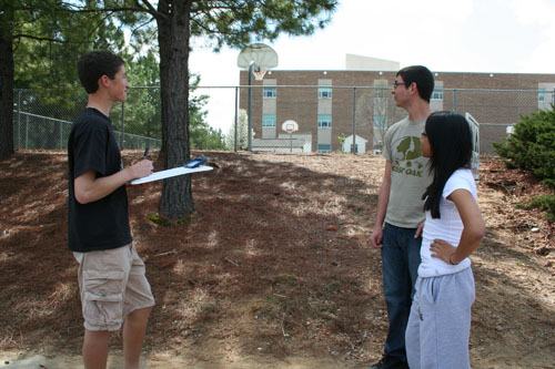 Student site assessment of soil erosion