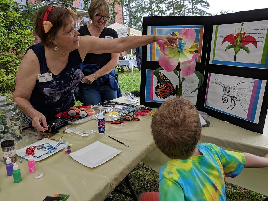Our Master Gardener Volunteers did a great job with kids' activities! 