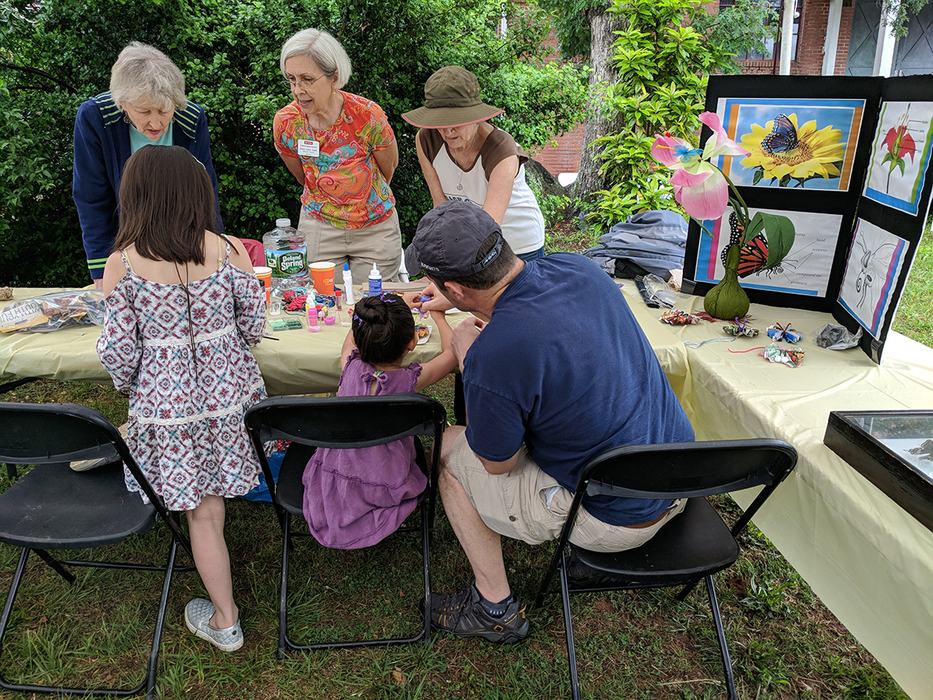 Our Master Gardener Volunteers did a great job with kids' activities! 
