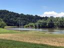 Flood fields next to the French Broad River in Mills River, NC (Photo courtesy of S. Villani, NCSU)