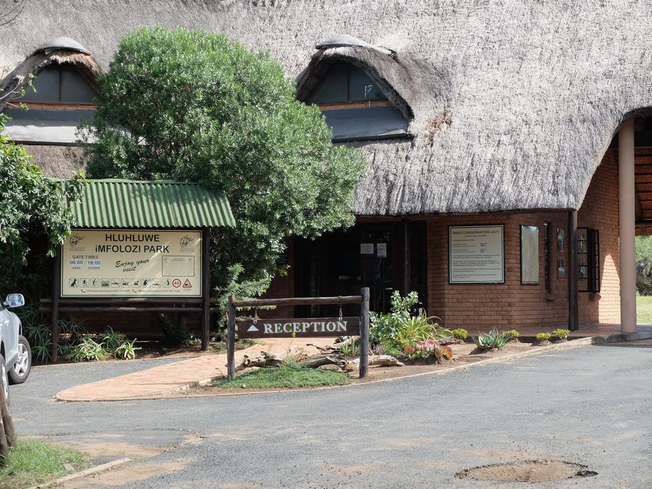 Entrance to Hluhluwe-Imfolozi Park