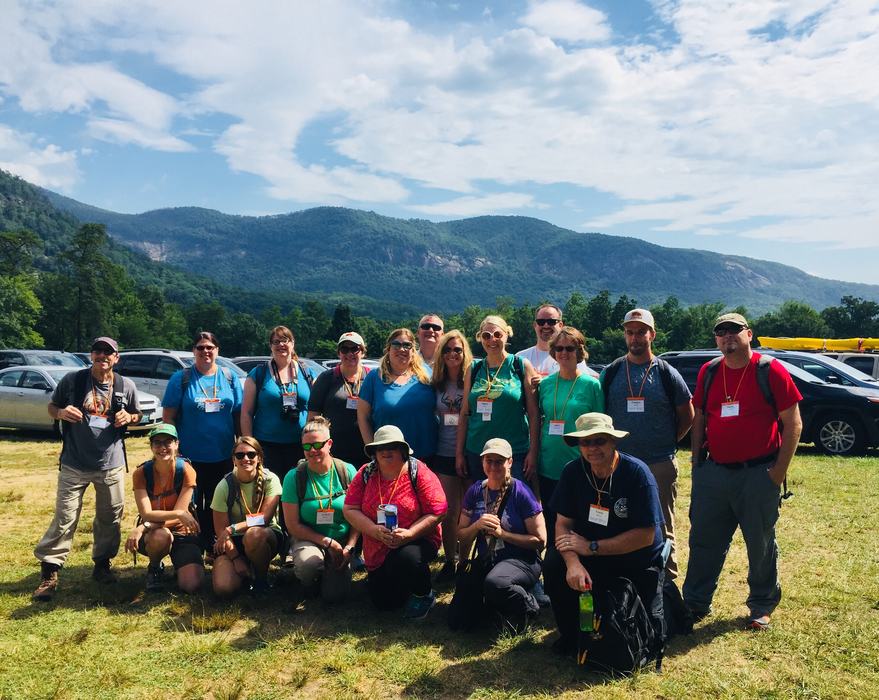 Image of teachers at the 2018 Forest to Classroom: Fire Focus Program