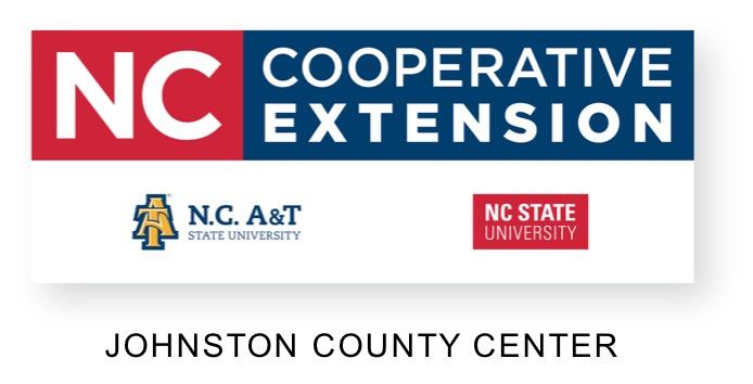 N.C. Cooperative Extension logo with Johnston County Center at bottom