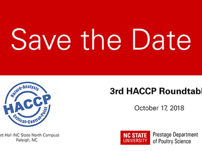 HACCP Roundtable save the date card