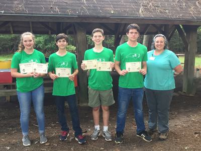 4-H Forestry Team picture