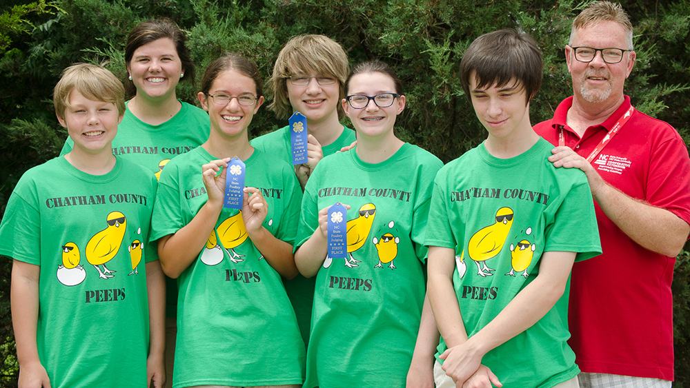 NC State 4-H Poultry Judging Contest held in Raleigh 