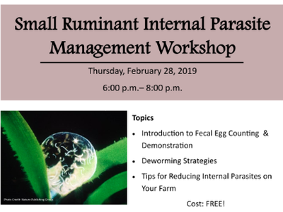 SR Internal Parasite Mgt Workshop