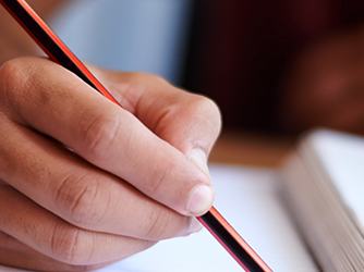 Taking an Exam Header