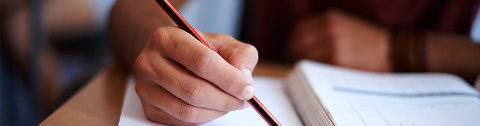 Taking an Exam Header