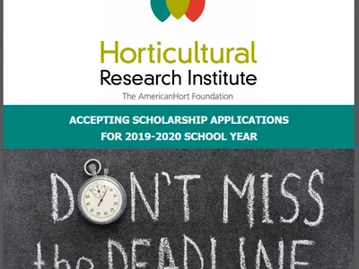 Horticultural Research Institute Scholarhip Announcement
