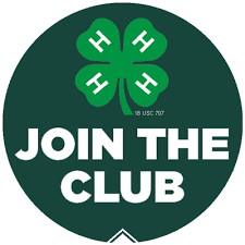 Join the Club 4-H logo