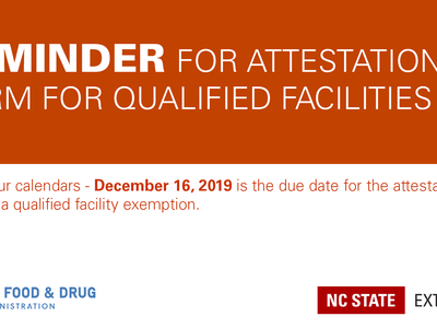 graphic reminder for the attestation form due date